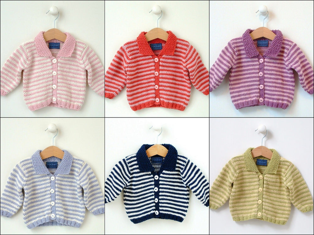 MINI STRIPE CARDIGAN