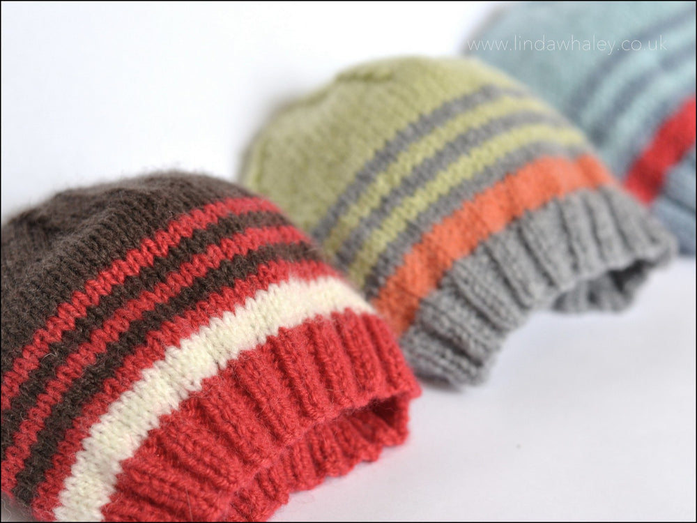 SIMPLE STRIPE BEANIE