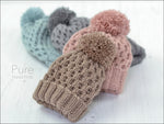 ASTON CABLED BOBBLE HAT