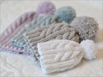 OSCAR ARAN BOBBLE HAT