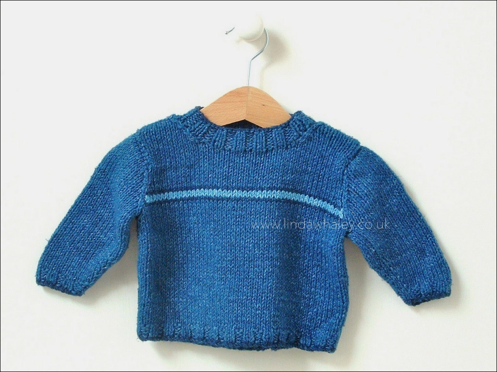 FLASH STRIPE CREW – Linda Whaley Knitting Pattern Collections