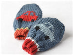 LITTLE CARS BABY MITTENS