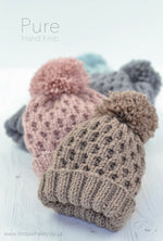 ASTON CABLED BOBBLE HAT