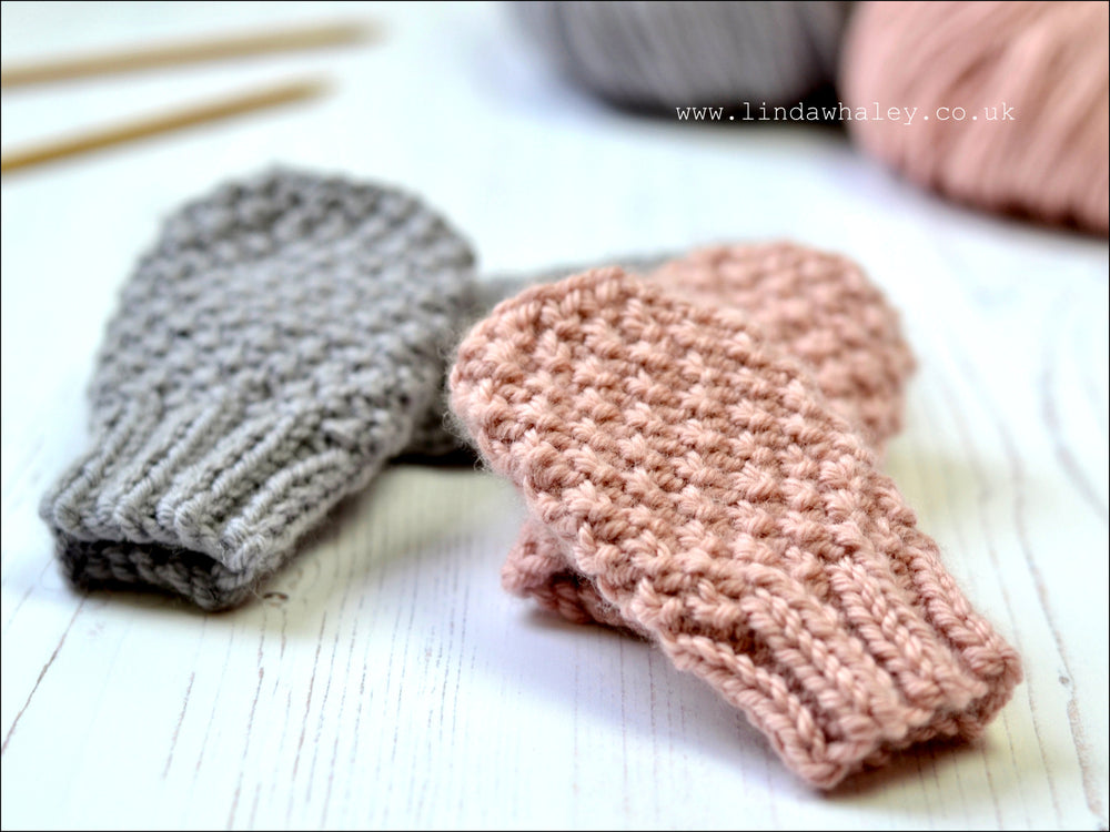 Toddler Mittens Super Bulky Mitten Pattern HOPE SIMPLE BABY MITTS