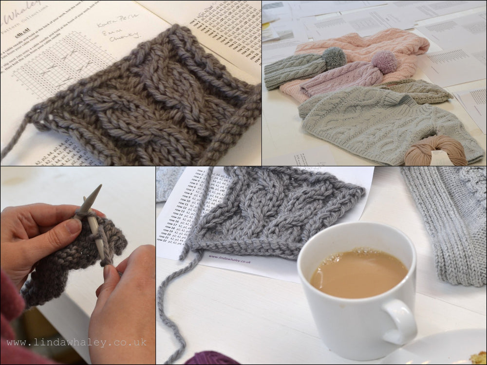 LEARN TO KNIT SIMPLE CABLES
