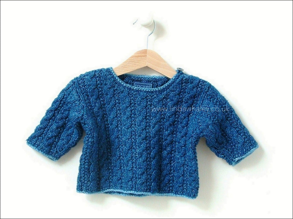 MINI CABLE SWEATER 8-12M/1-2Y