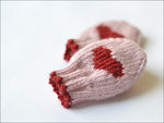 LITTLE HEART BABY MITTENS