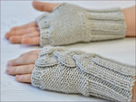 NYSA ARAN FINGERLESS MITTS