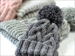 NYSA ARAN BOBBLE HAT