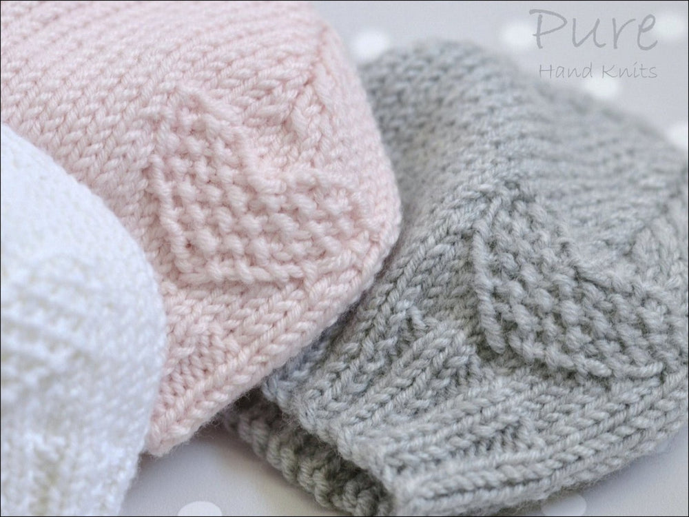 Baby Blanket Knitting Hats For Premature Babies FAY HAT – Linda