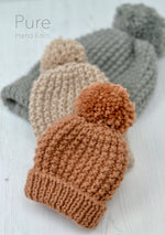 ZEKE CHUNKY SIMPLE BOBBLE HAT