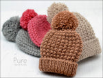 ZEKE CHUNKY SIMPLE BOBBLE HAT