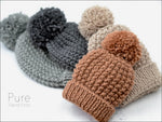 ZEKE CHUNKY SIMPLE BOBBLE HAT