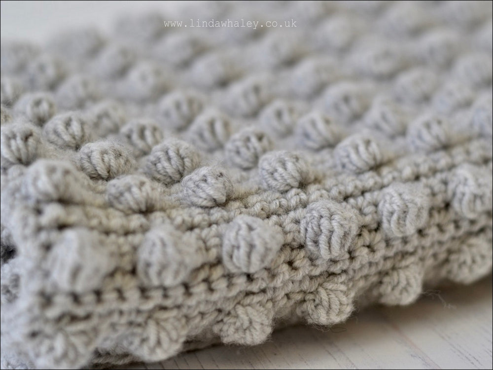 BIBI CROCHET BOBBLE BLANKET – Linda Whaley Knitting Pattern