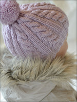 OSCAR ARAN BOBBLE HAT